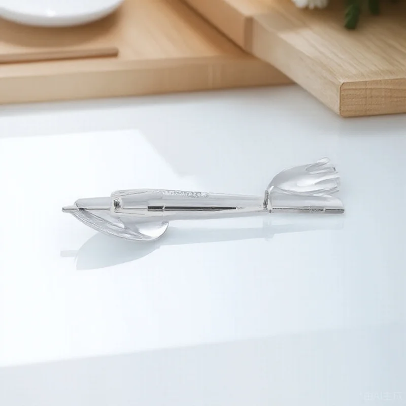 

Heavy Duty Stainless Steel Roast Chicken Fork for Air Fryer Microwave Oven Grilling BBQ Camping Rotisserie Fish Meat Holder