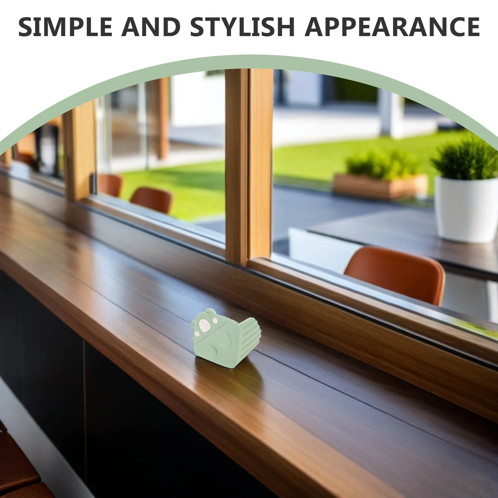 Baby Window Corner Guards – Soft Silicone Safety Protectors for Inward-Opening Windows