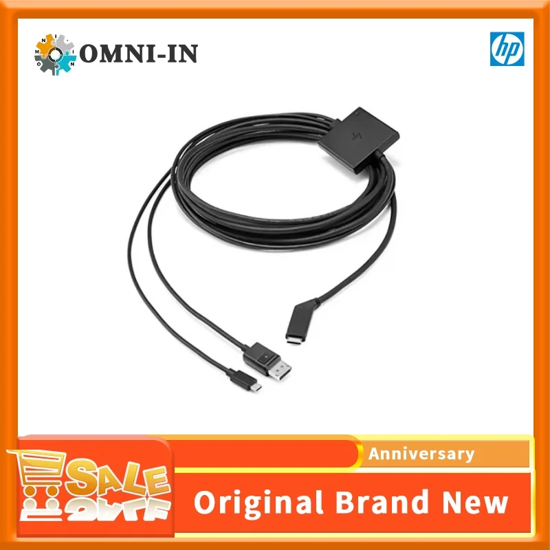 Original For HP Reverb G2 6M Cable VR Headset Link Connecting Cable Cord Virtual Reality PC Games