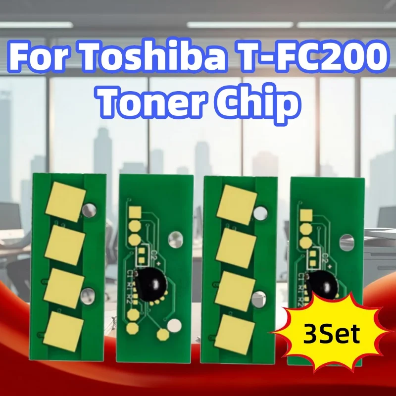 

12 шт. T-FC505 T-FC200 тонер-чип для Toshiba e-Studio 2000AC 2500AC 2505AC 3005AC 3505AC 4505AC 5005AC чип картриджа