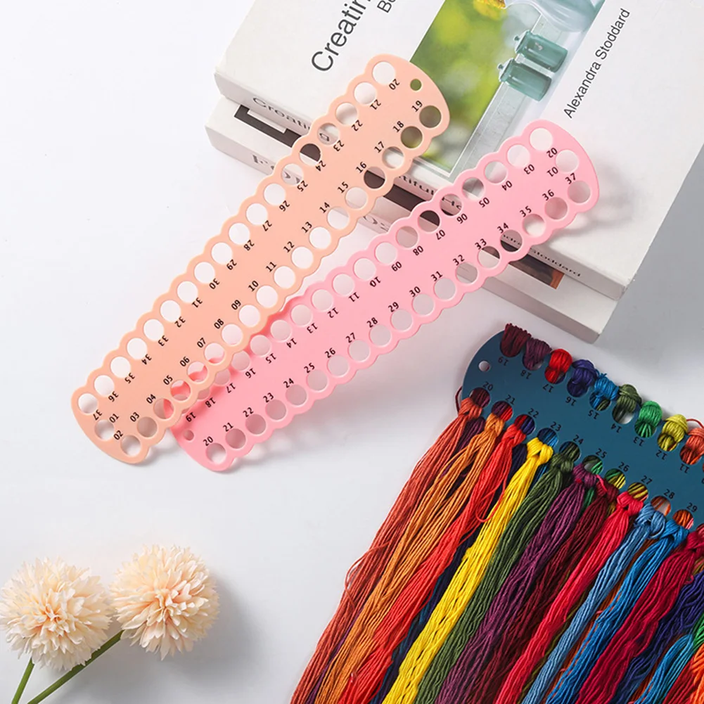 Keep Your Embroidery Threads Neatly Stored with this Sewing Floss Thread Organizer Holder  37 Positions for Easy Organization
