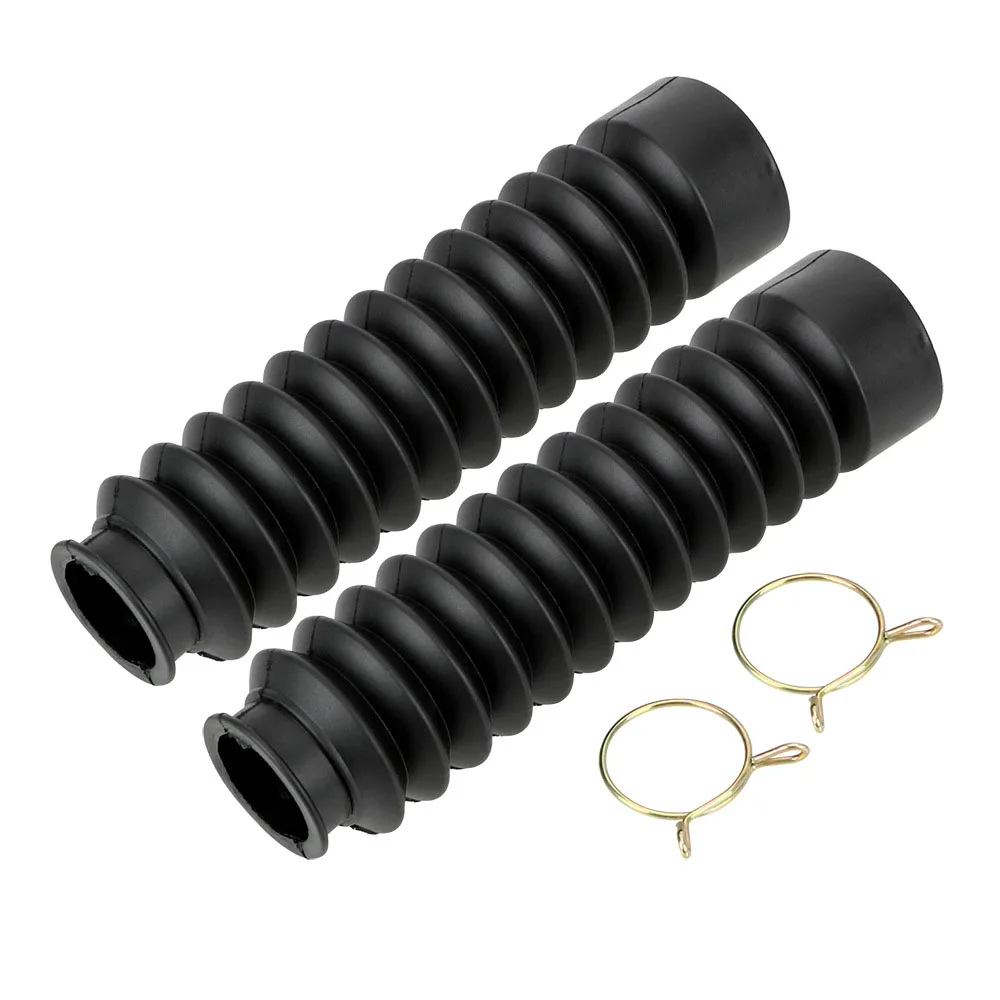 

Motorcycle Rubber Front Fork Dust Cover Gaiters Gators Boot Shock Protector Dust Guard For Honda ZJ125 125 CG125 Motocross