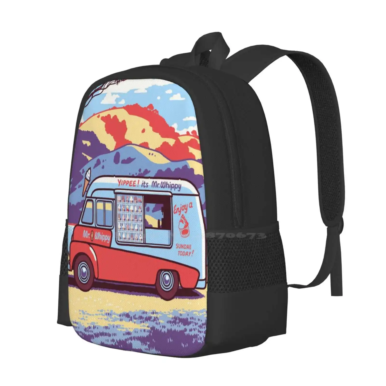 Kommen und bekommen es Tasche Rucksack für Männer Frauen Mädchen Teenager Illustration Kunst Design Farbe Neuseeland nz Nostalgie Goldens ommer