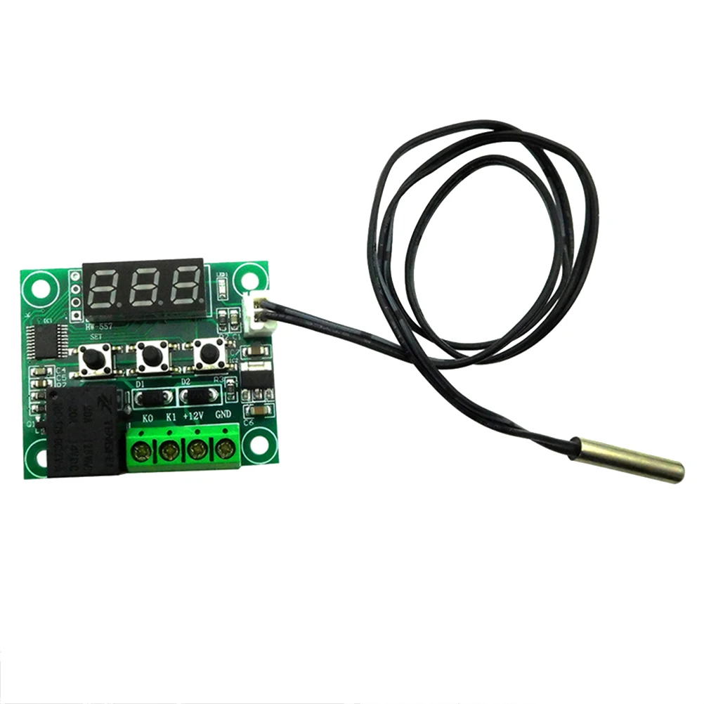 

12V Digital Module Programmable Temperature Controller Miniature Programmable Thermostat Floor Home System