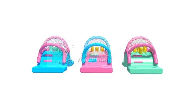 Inflatable aisle bridge, pool link