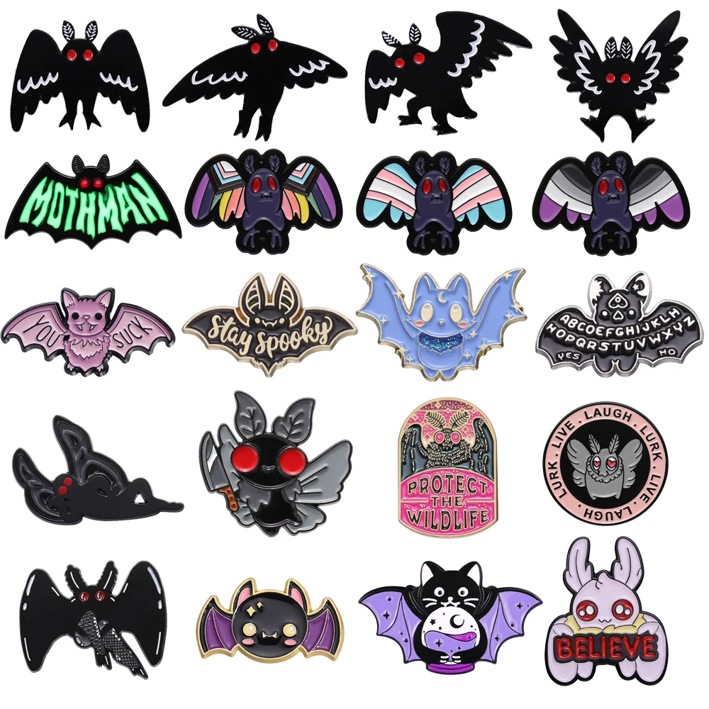 Gothic Mothman Enam…