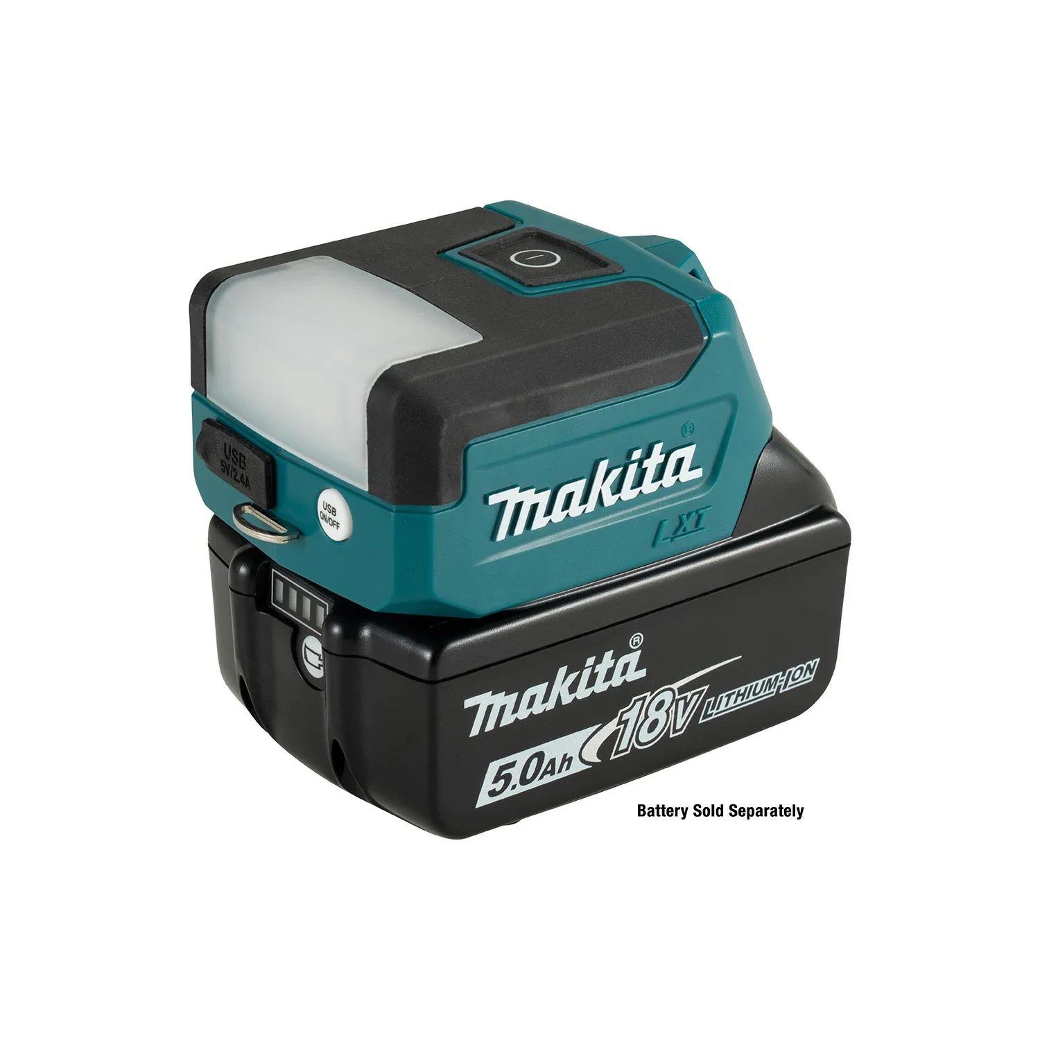 Makita-LEDワークライト,USB充電器付き,ml011g,dml817 ml107 40v 18v 12v,電動工具アクセサリー