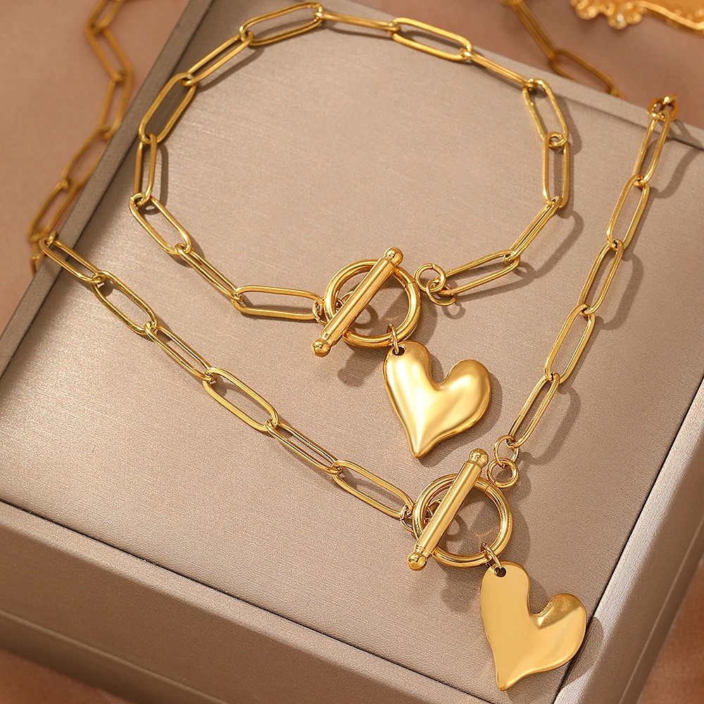 Stainless Steel Necklace Fine Minimalist Single Chain Necklace Fine Colorfast High Quality Adjustable Necklace For Women Jewelry
