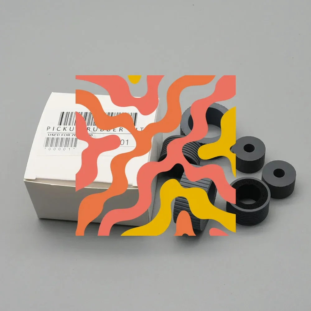 

5SETS PA03740-K010 PA03740-K011 Brake Pick Roller Tire for Fujitsu fi-7600 fi-7700 fi-7700S / fi7600 fi7700 fi7700S