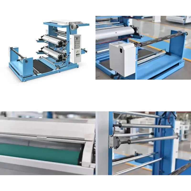 for ZXH-C21200 New 2-color Automatic Flexographic Printing Machine Letterpress for Non-woven Fabrics Easy to Operate