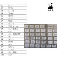 Lishi 2 in1 MIT8 MIT11 NE71R NE66 NE72 NE78 NSN11 R52 SC1 SC4 SC20 SIP22 SX9 for QIRUI Renault SQDL Locksmith Tool for Car Key