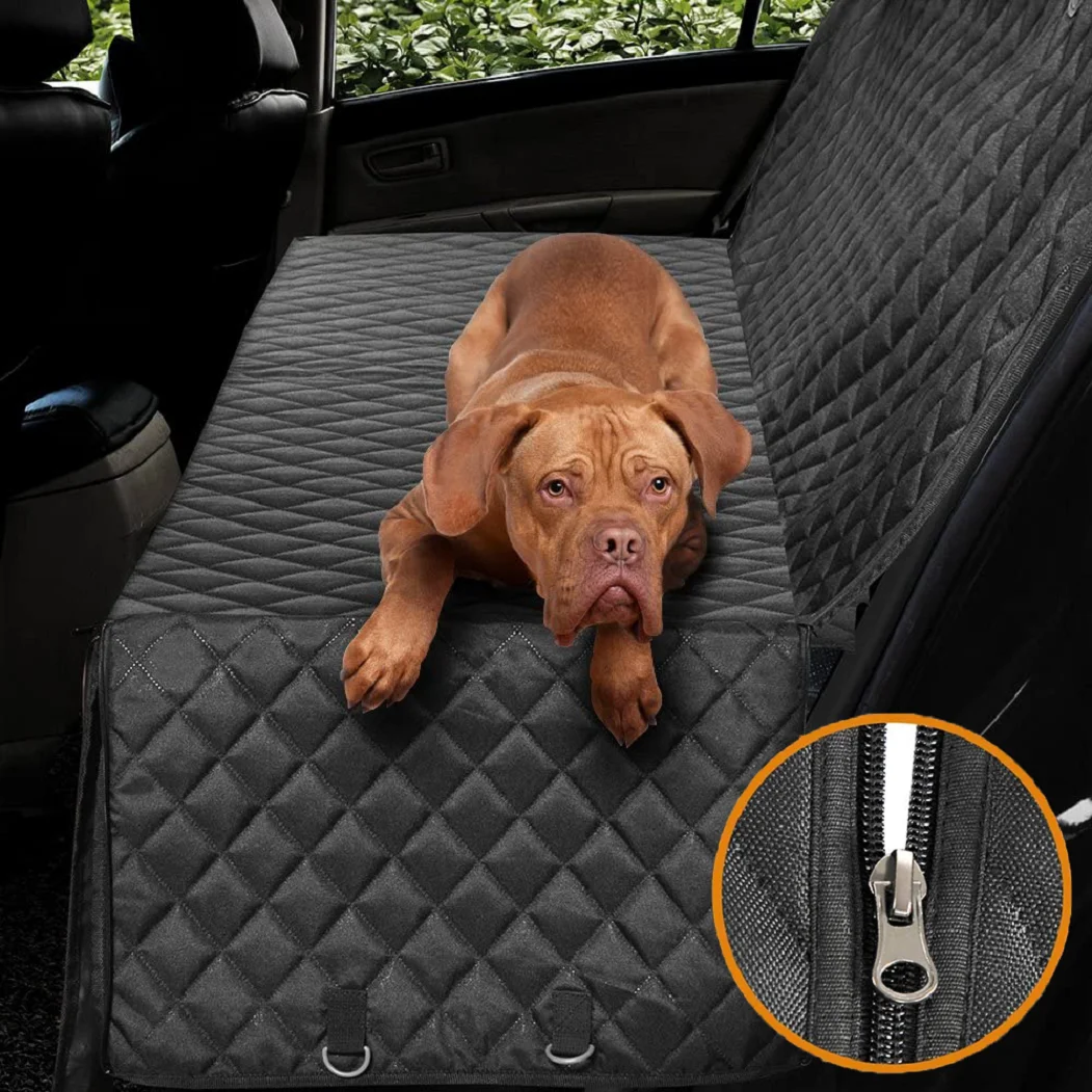 Funda impermeable asiento trasero coche para perros antiarañazos - imagen 4