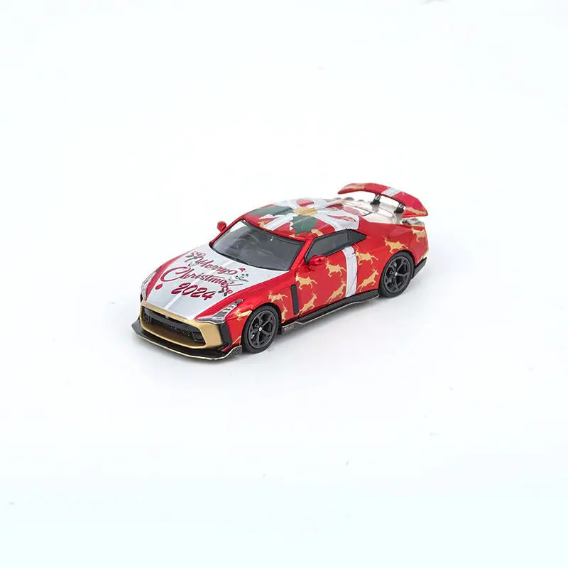 INNO 1:64 Nissan GTR R50 2024 Natal Limitado Liga Modelo de Carro Carro Esportivo Colecionável Contém Modelo Escondido