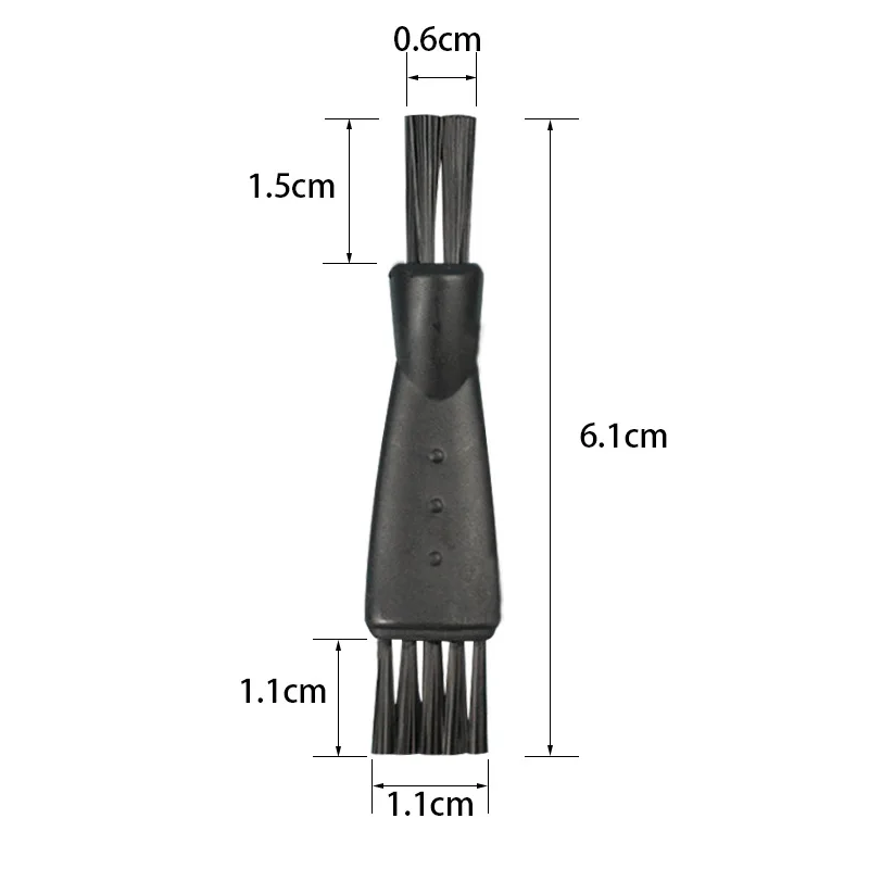 Razor, mosquito killer lamp, garlic grinder, plastic cleaning small brush, cigarette grinder, small bristle brush for grooves an