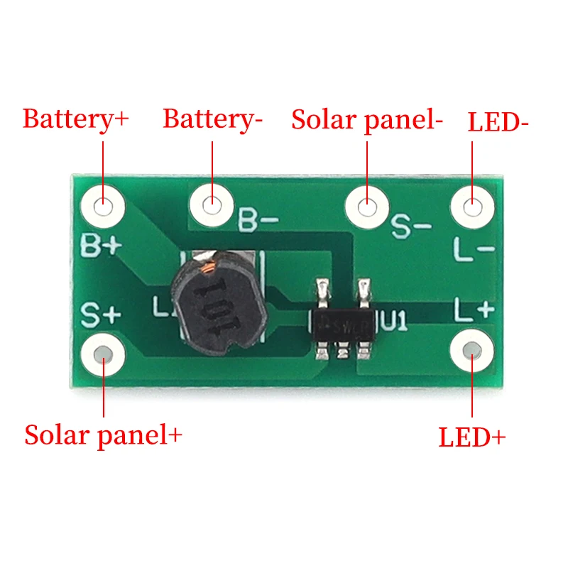 Solar Road Stud Light Controller PCBA 1.2V Light Control Constant Light Double-Sided Buried Light Circuit Board