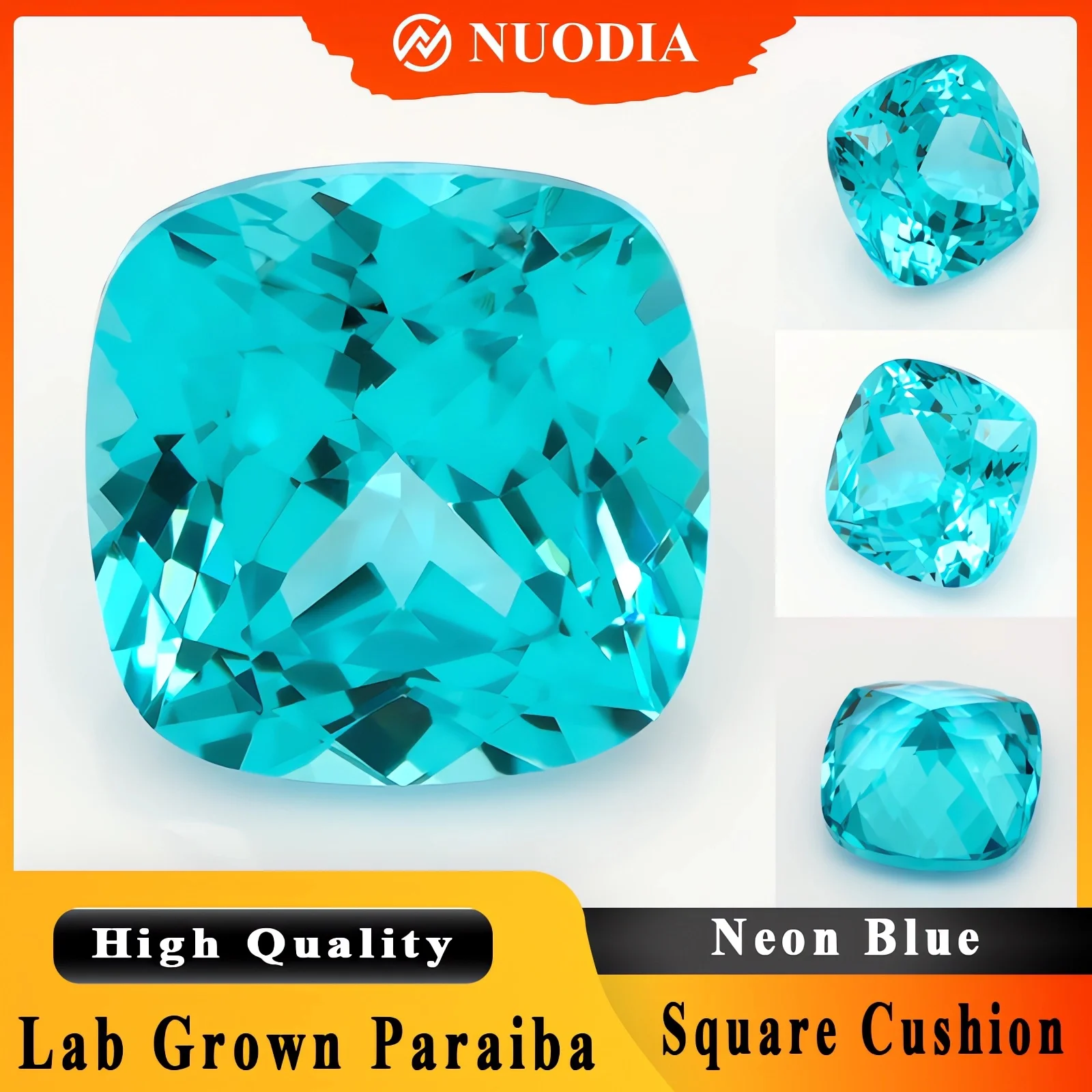 

Выращенные в лаборатории драгоценные камни Параиба SQ Подвески в виде подушки Драгоценный камень Синтетический турмалин Свободные драгоценные камни с сертификатом AGL