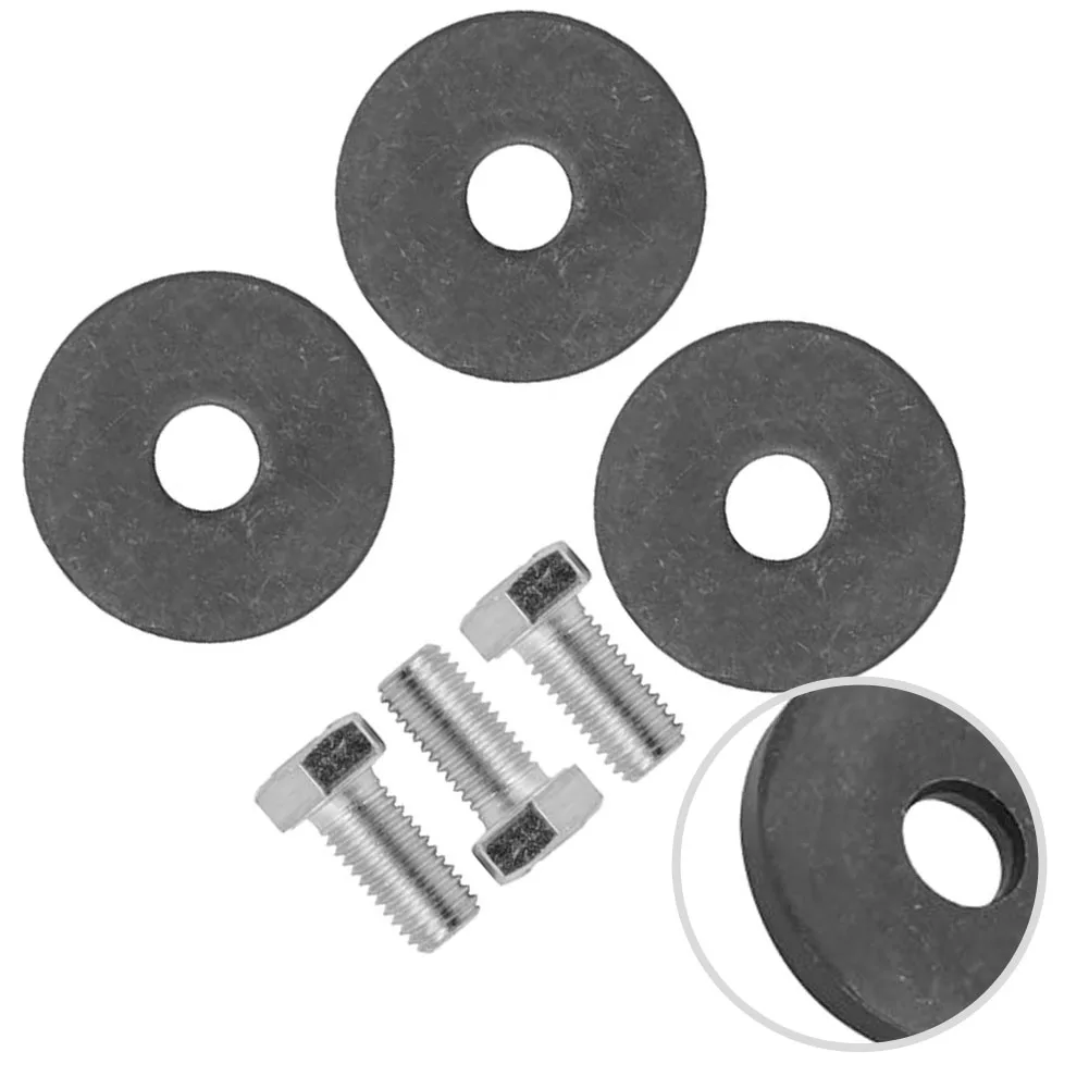 3 Bolts and 3 Washers Deck Blade Fastener Set for Honda For LT180 LT190 GX255 GX325 GX355 FH531V Lawn Equipment Replacement