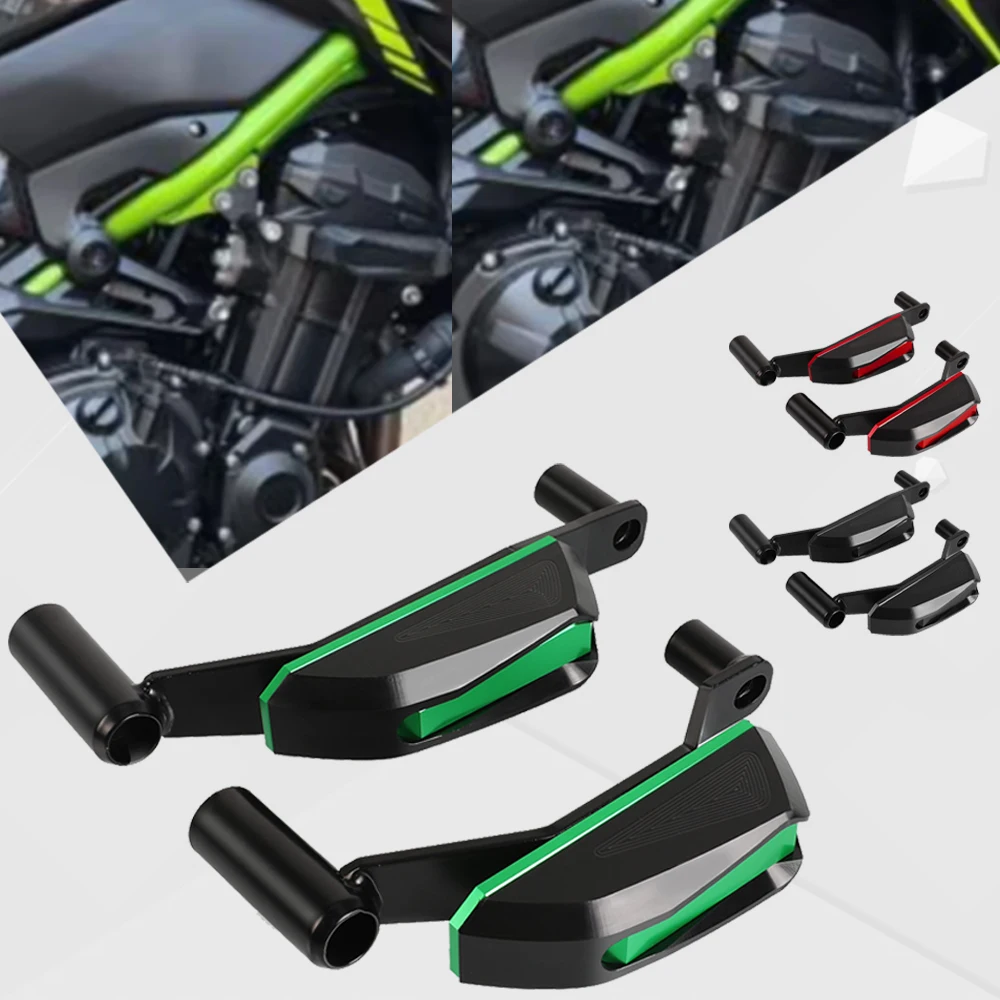 

Для Kawasaki Z 900 2017 ~ 2025 2024 2023 Z900 крышка двигателя аварийные накладки защита рамы мотоцикла слайдер защита статора 2022 2021