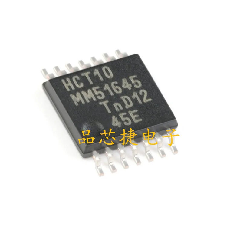 

10pcs orginal new 74HCT10PW 74HCT10 silk screen HCT10 TSSOP14 AND gate logic IC chip