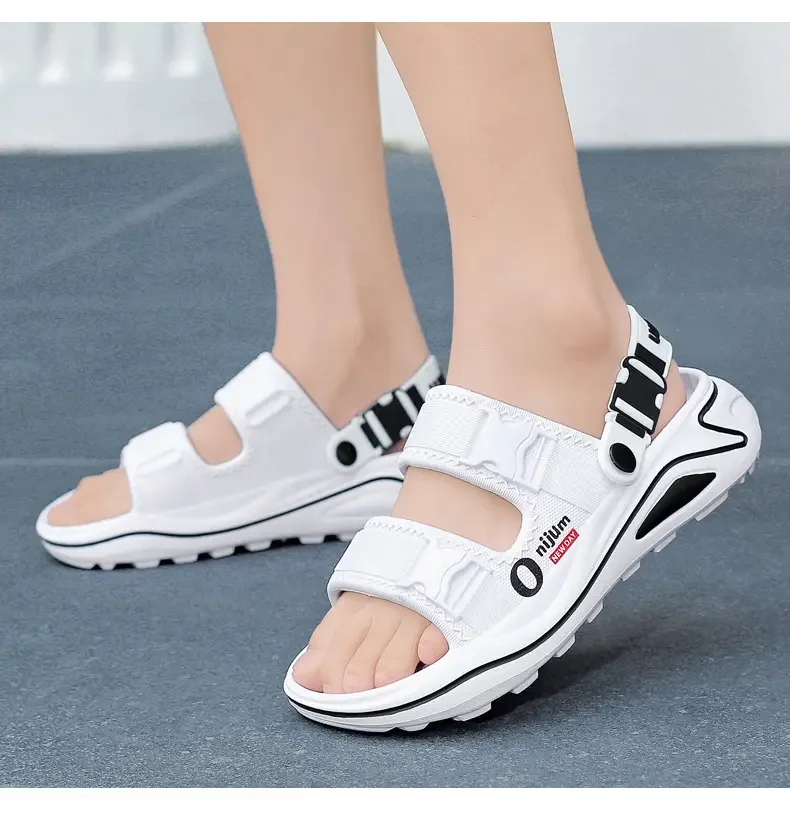 Herren-Sportsandalen mit dicker Sohle – Sommer 2026 – Outdoor, rutschfest, zum Fahren, Strand, leicht, bequem, EVA-Plattform-Slipper – Detail 20