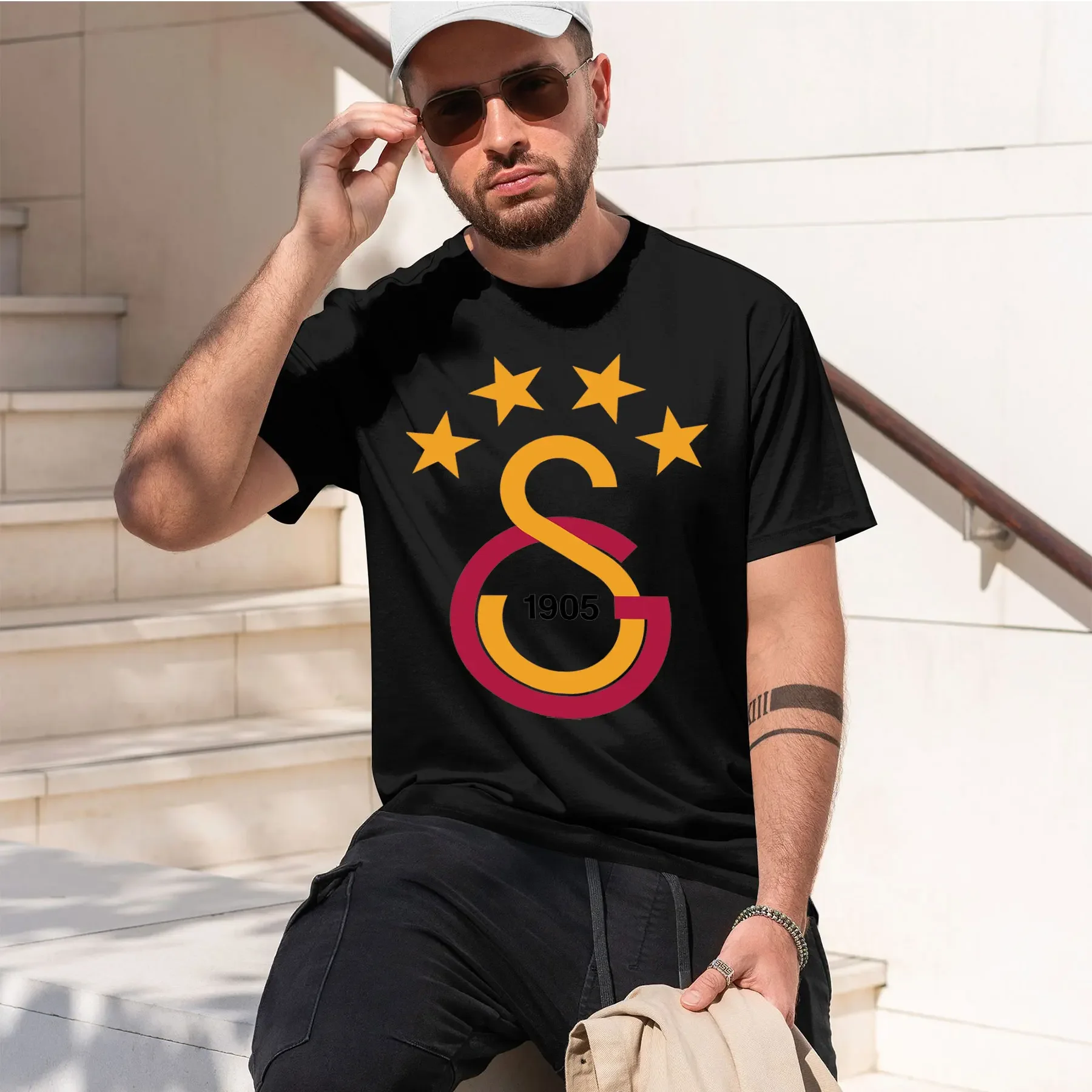 Short Galatasaray Extérieur 2022/2023 Noir 100 % Polyester