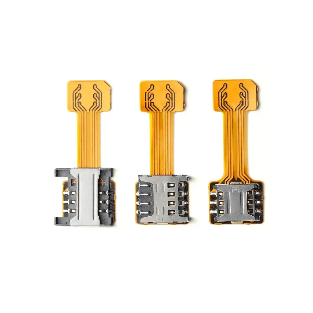 Universal TF DIY Hybrid Sim Slot Dual SIM Card Adapter Nano Cato For Micro SD Extender