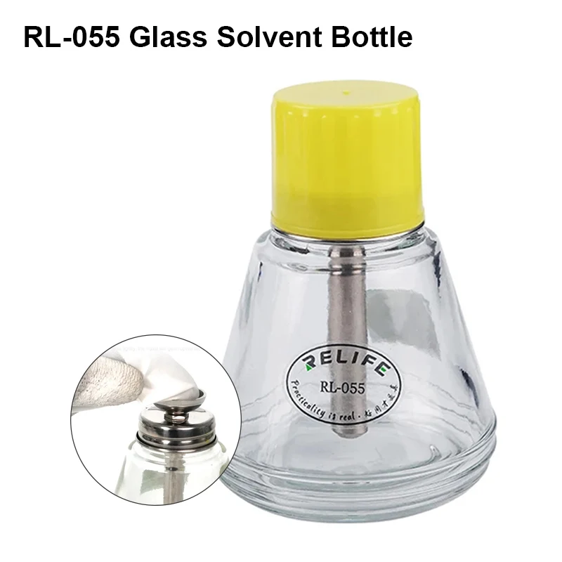 Relife-frasco de Solvente de Vidro com Núcleo de Cobre Rl055 Pressionando tipo Tubo de Sucção Dispenser de Solução de Álcool de Água Garrafa Vazia