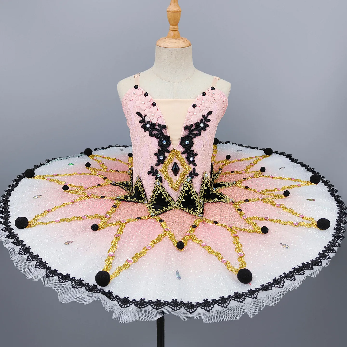 tutus-de-ballet-professionnels-pour-filles-rose-noir-or-brodes-jupe-en-tulle-rigide-tutu-classique-costumes-d'halloween-pour-femmes