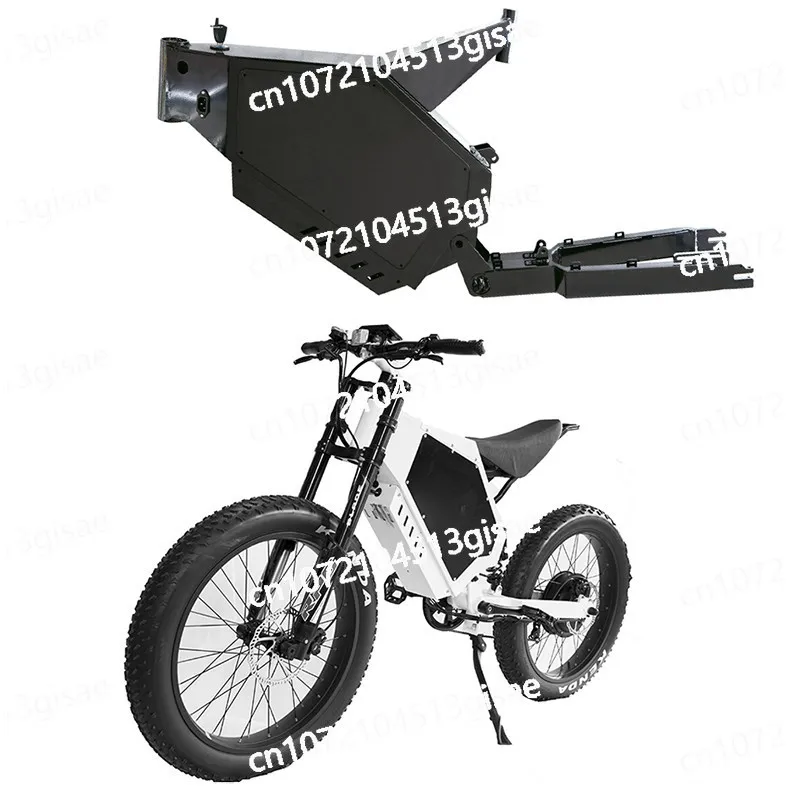 With 170mm Dropout Size 5000w 8000W Electric Bike Bicycle Frame Bomber Enduro EBike Steel Frame