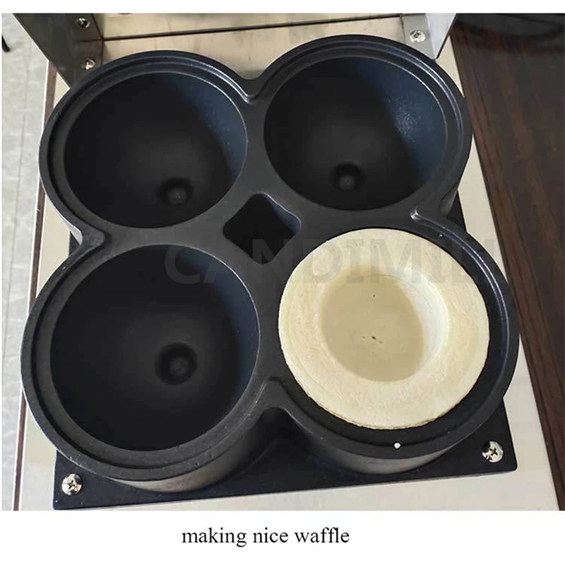 Machine à gaufres électrique commerciale en forme de poitrine, gaufrier à crème glacée, gaufrier Boob, four à gâteau boulanger, fer spectaculaire, 110V, 220V