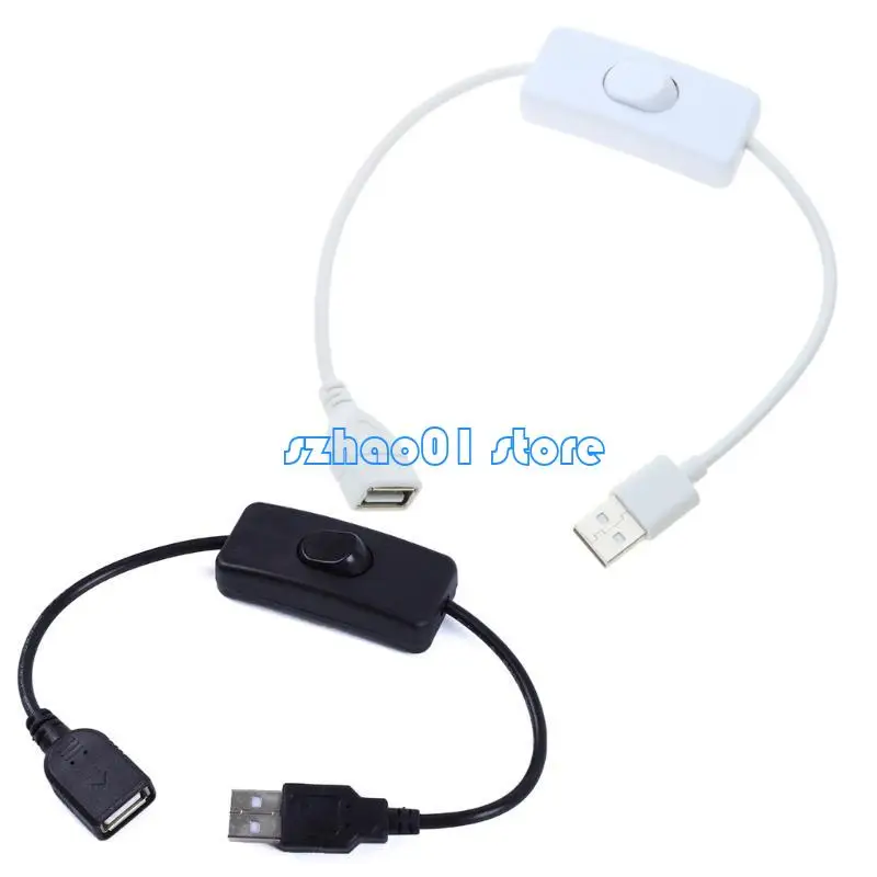 85LA 30CM USB -кабель с переключателем включен/выключенным переключением кабеля для USB -лампы