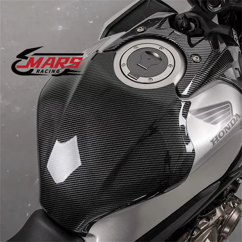 Fits For Honda new CBR650R CB650R 2019-2021 2022 2023 Motorcycle Carbon fiber pattern Tank Pad Sticker Tank Protect Cover Guard