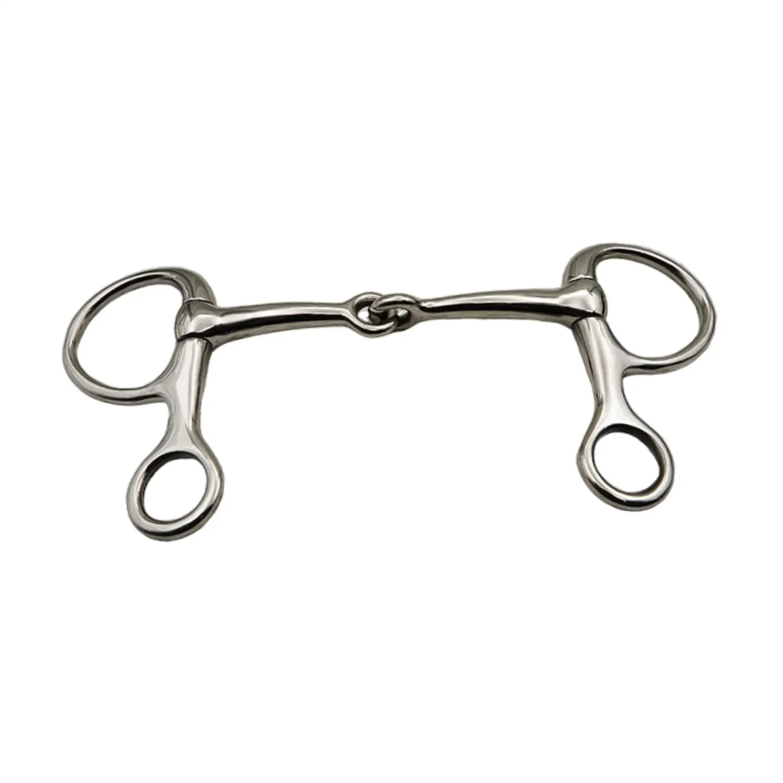 Boca De Cavalo Snaffle Bit, Equipamento De Treinamento De Cavalos, 130mm