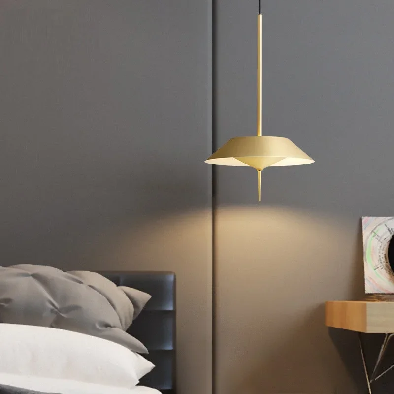 Criativo moderno pintado LED guarda-chuva lustre, Farmhouse Pendant Light, Metal Design Lâmpada, réplica, Mesa de jantar, Sala