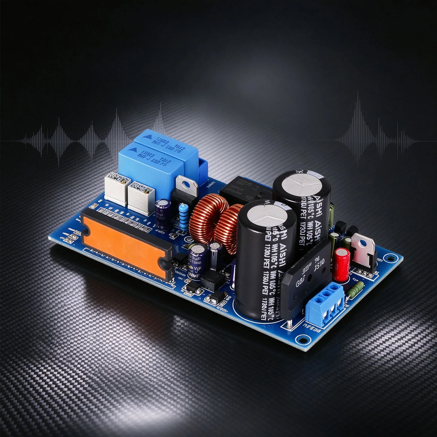 YJCO Class T Digital Amplifier Board Dual Channel 90W+90W HiFi Stereo High Power Home Desktop DIY Audio Amplifier AC22V-0-AC22V