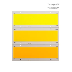 Square 30W COB LED 12V High Brightness LED Chip Matrix Module Suitable For DIY Car, Work, And Home COB Chips