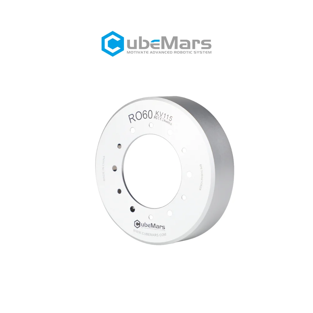 Servomotore robot con mozzo ruota elettrico senza spazzole Cubermars RO60 KV115 con encoder per AGV BLDC