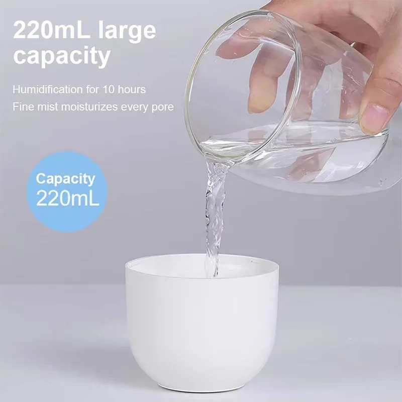 Mini Portable Water Drop Air Humidifier USB Desktop Indoor Household Mute Air Atomization Humidifier for Bedroom Office