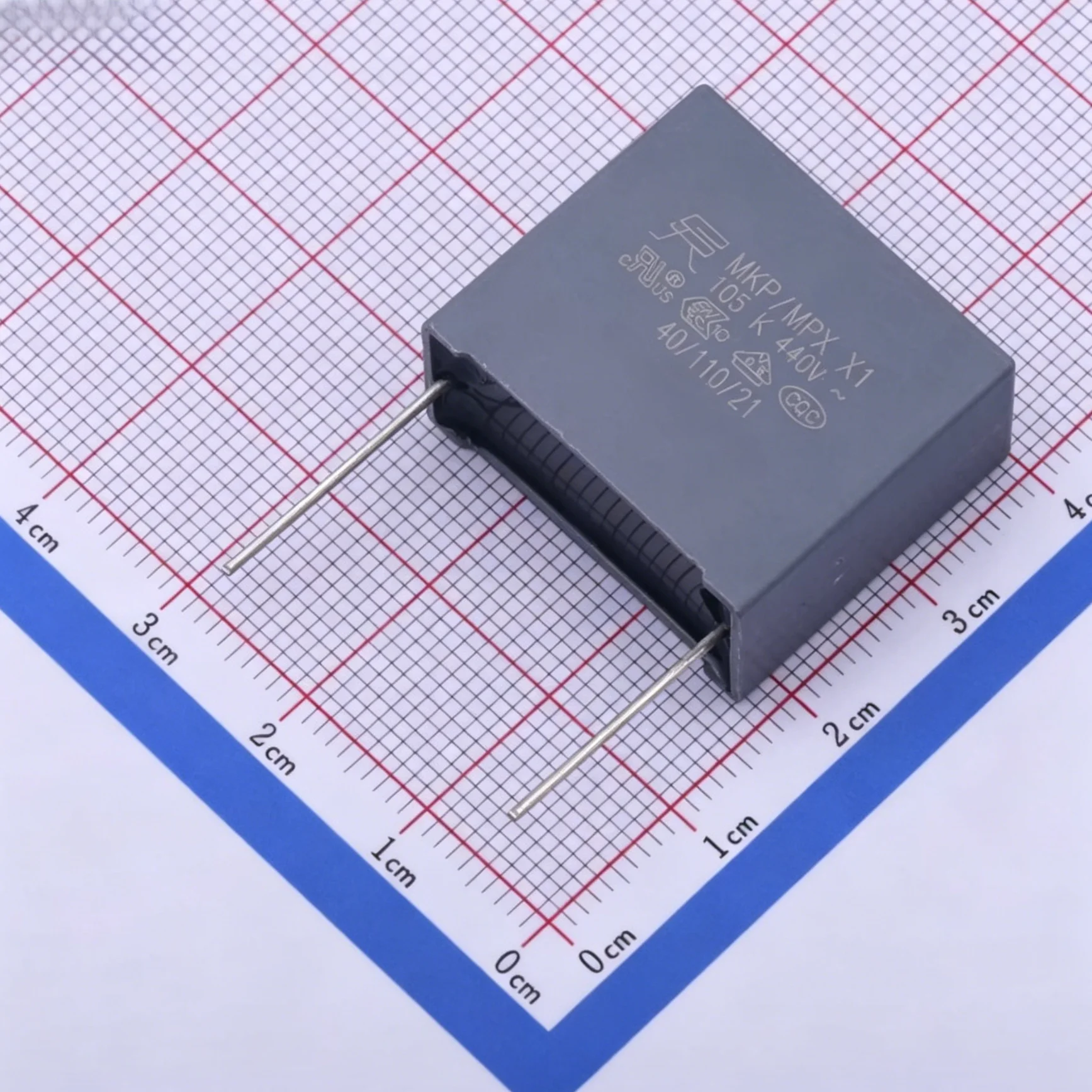 5PCS pitch=22.5mm 105K ±10% 1000nF 1uf 1µF 440VAC MPX/MKP X1 CQC UL94V-0 NEW Origina Film Interference Suppression Capacitors