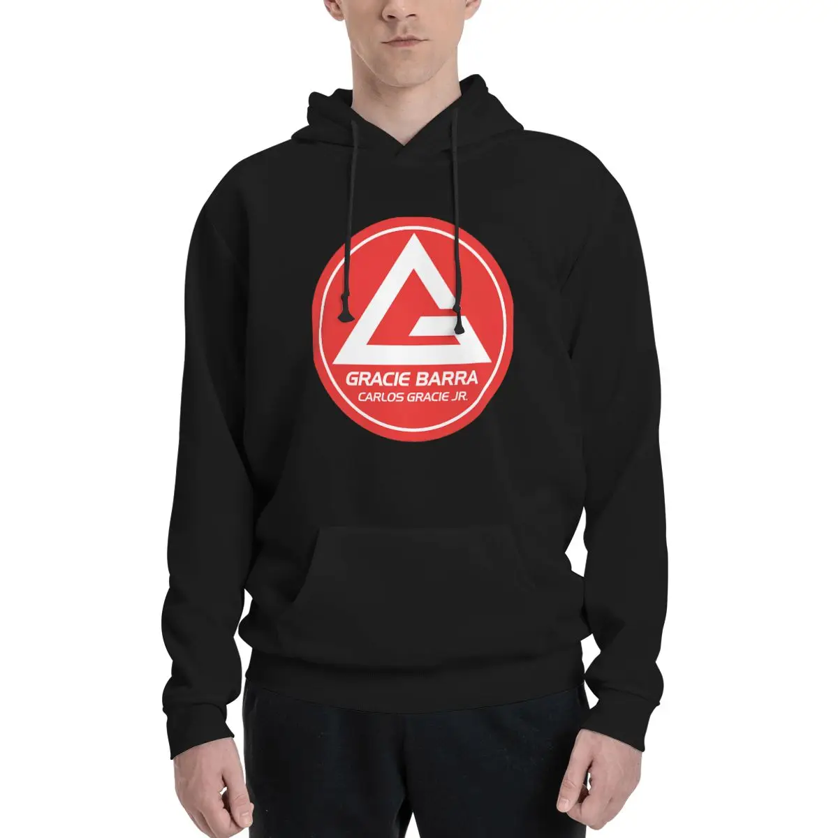 Gracie Barra Carlos GR moletom com capuz Techwear feminino