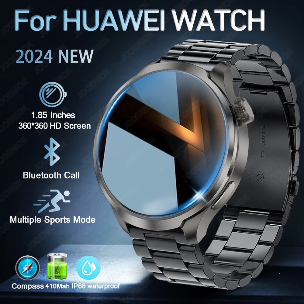 

Для Huawei Xiaomi Новый Smart Watch Мужчины 1.85 дюйма Компас Heart Rate Фитнес Часы GPS Sprot NFC Bluetooth Вызов Smartwatch 2024