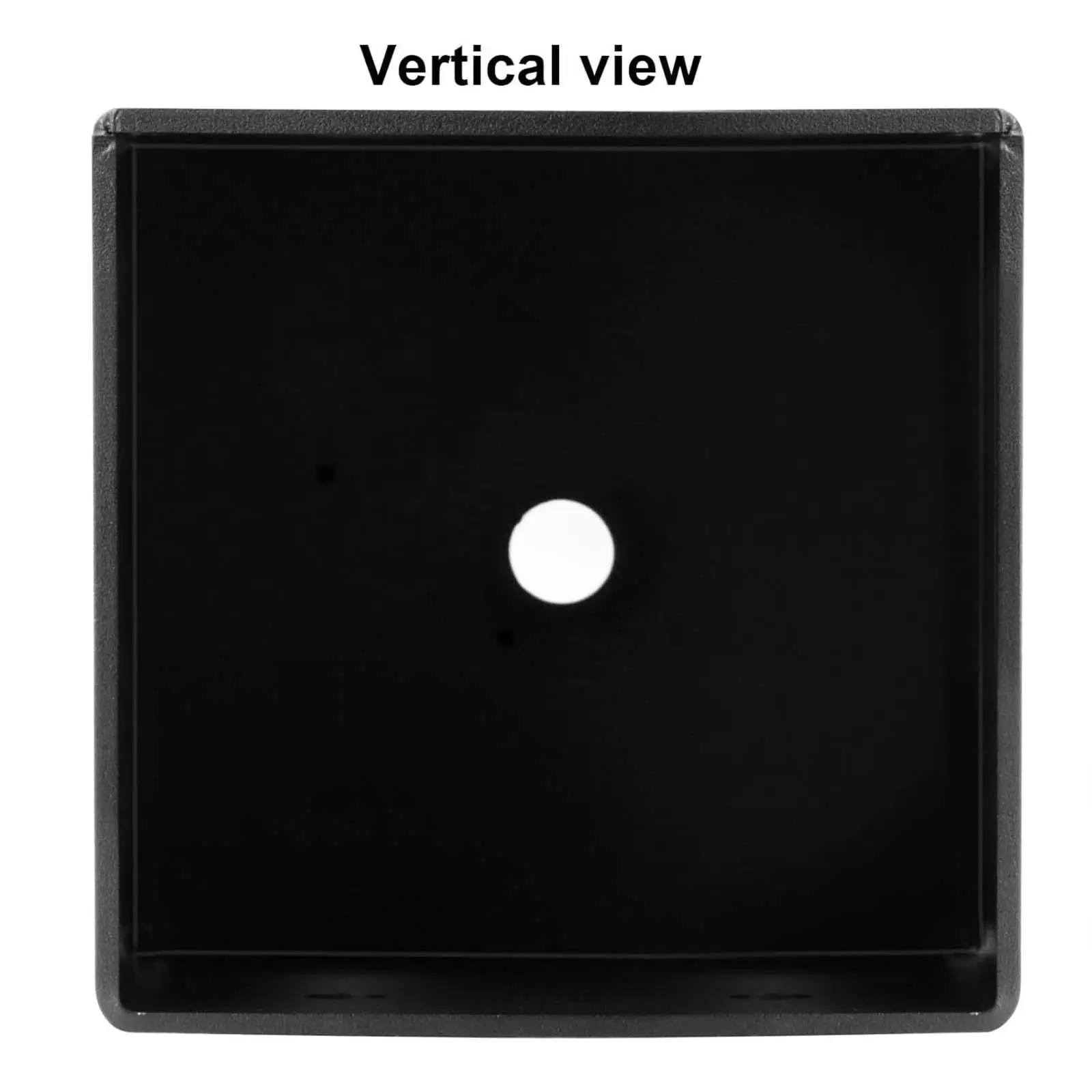 Metal Fence Post Holder Ground Base Plate for Deck Railing Kits Patios Porch Railing Fence Panels Support 6x6 Nominal Lumber