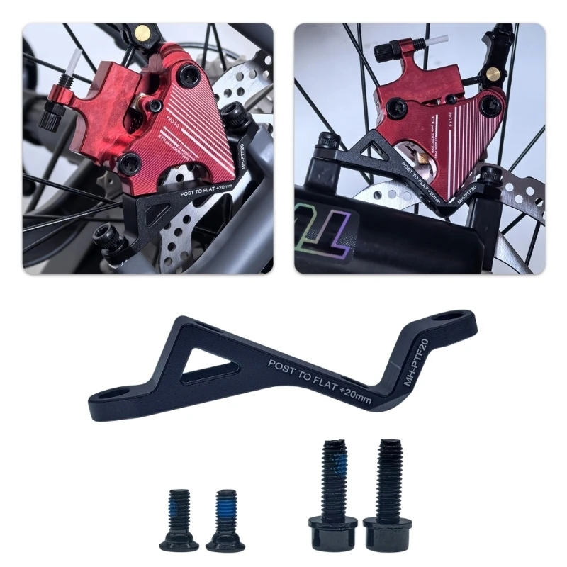   Universal Disc Brake Adapter Brake Calipers Adapter Flat Mount To Post Mount Disc Brake Adaptor Bolt Bicycles Part view 4