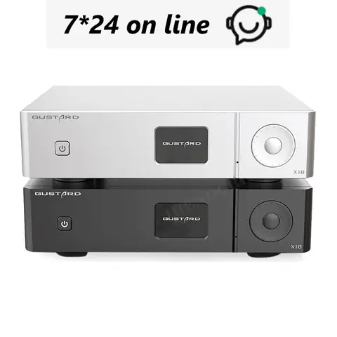 R-076 GUSTARD DAC-X18 MQA DAC (ES9038 PRO 칩 탑재) XU216 프로세서 블루투스 5.0 HiFi 오디오 디코더 PCM768 DSD512 LDAC HD IIS 지원