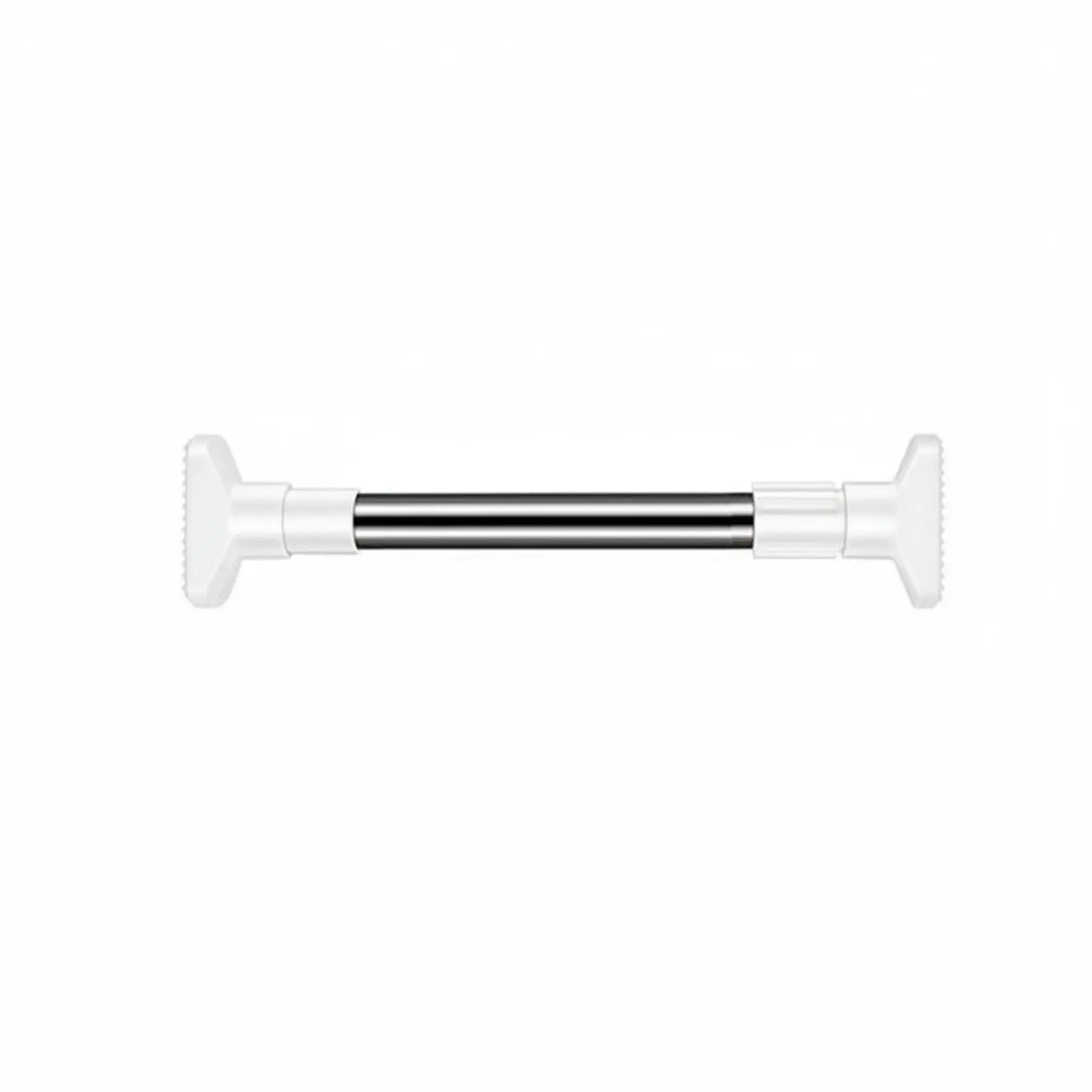 Adjustable Tension Curtain Rod Without Drilling Stainless Steel Telescopic Pole Strong Hold for Window Shower Balcony