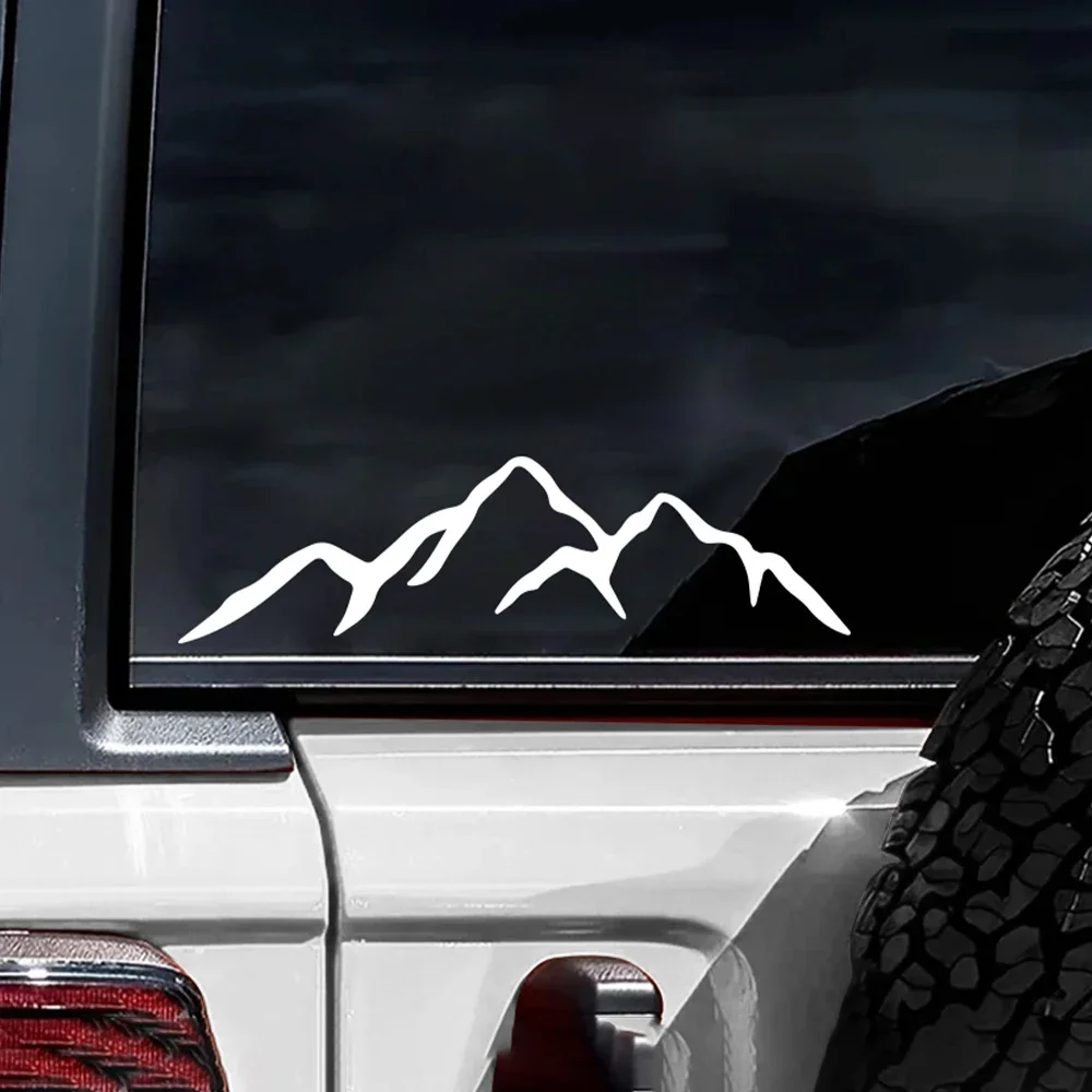 

Горная наклейка на автомобиль, наклейка на окно, наклейка на грузовик, самоклеящаяся виниловая графика, приключения, аксессуары для украшения кемпинга