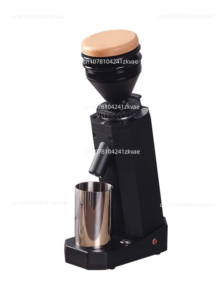 Electric Coffee Grinder 40mm Titanium Burr Metal Bean Hopper Exquisite Small Espresso Coffee Grinder Machin Espresso