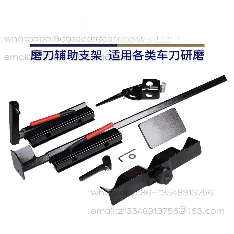 ナイフシャープナー-木工旋盤用ナイフシャープナー-補助工具-角度調整シャープナー-ナイフブラケット-木製回転式