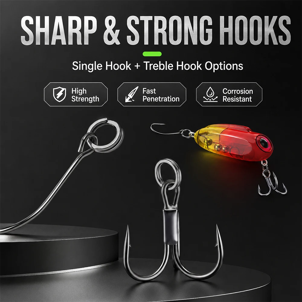 ZUKIBO Topwater Pencil Lure Auto Walking Dog Micro Fishing Bait Floating Long Cast Bass Perch Predator Single Hook Multi Style – Detail 7