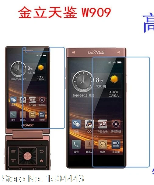 

Для Gionee W909 Передняя пленка + внутренняя пленка для экрана 2 шт./лот прозрачная защитная пленка для экрана мягкая наклейка